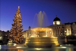 Lontoo: Joulun nähtävyydet ja äänet opastettu puolipäiväinen kierros