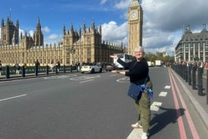 Londen: Taxi 50+ Bezienswaardigheden Privétour & Theems rondvaart