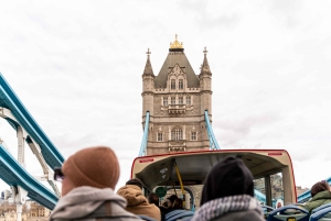 Лондон: Tootbus Hop-on Hop-off (дополнительный речной круиз)