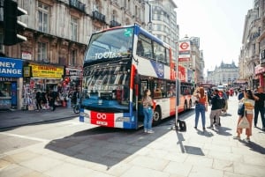 Londres: Visita obligada en autobús tour con paradas libres y crucero Tootbus