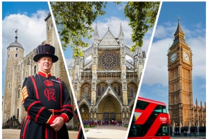 London: Westminster Abbey, Tower of London and Boat Tour