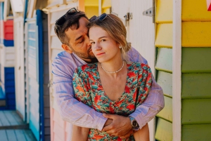 Melbourne: servizio fotografico a Brighton Beach con le cabine da bagno