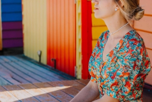 Melbourne: servizio fotografico a Brighton Beach con le cabine da bagno