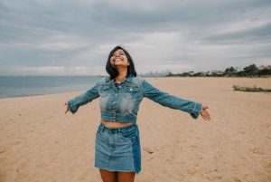 Melbourne: servizio fotografico a Brighton Beach con le cabine da bagno