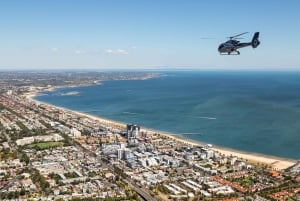 Melbourne: Helikoptertur i byen og ved bukten