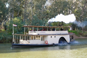 Melbourne: Passeio de barco a vapor pelo rio Murray, vinho e vida selvagem