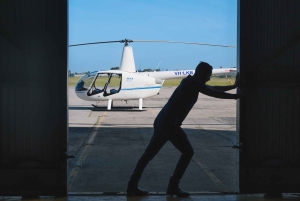 Melbourne: Privat helikoptertur över stadens skyline och bukten