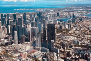 Melbourne: Privat helikoptertur över stadens skyline och bukten