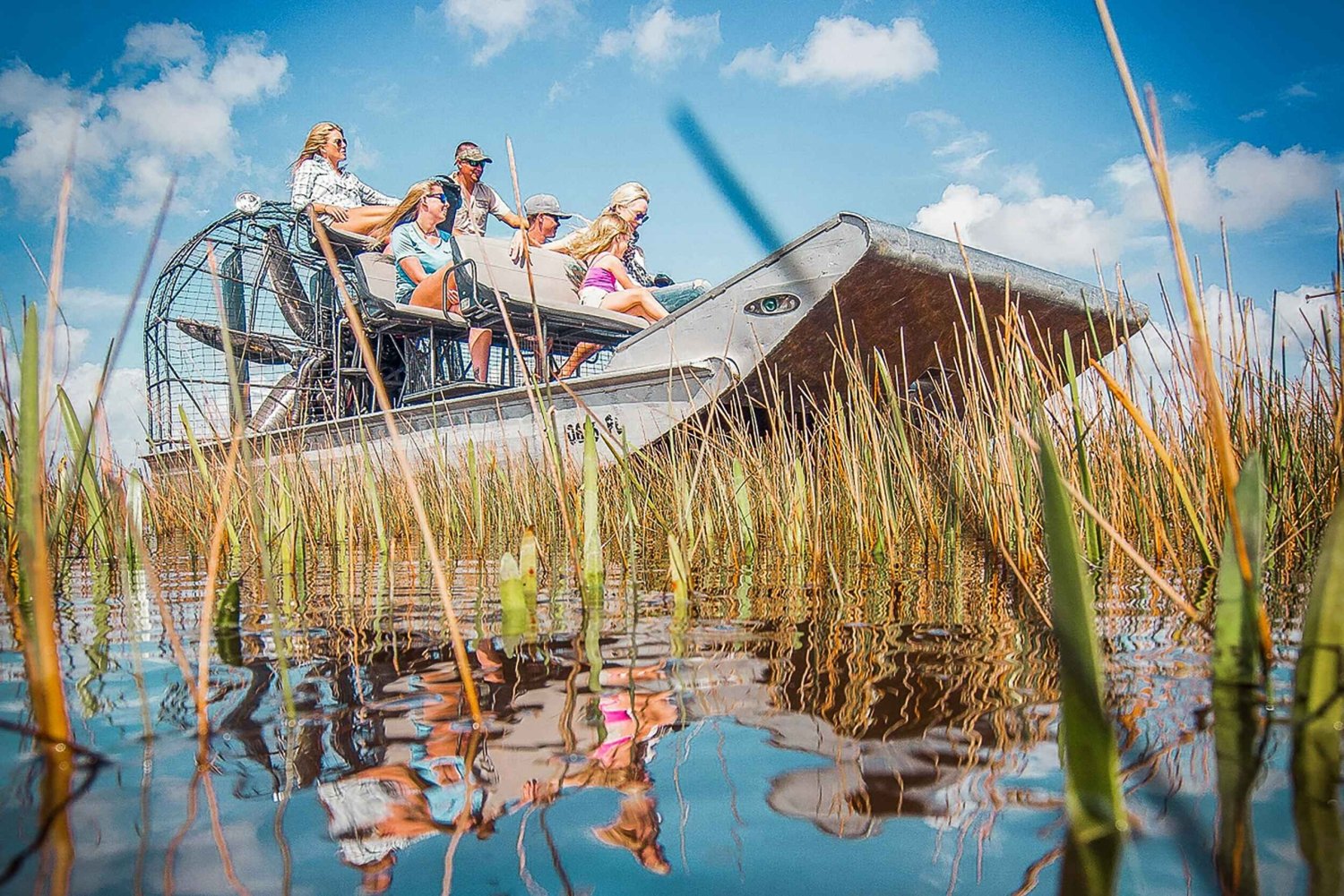 Miami: Luftbåttur og naturoppvisning i Everglades nasjonalpark