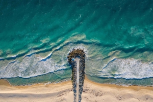 Perth: Strandene i Perth, piknik ved solnedgang, City Lights-tur