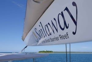 Port Douglas: Douglas: Low Isles iltapäiväristeily ylellisellä katamaraanilla.