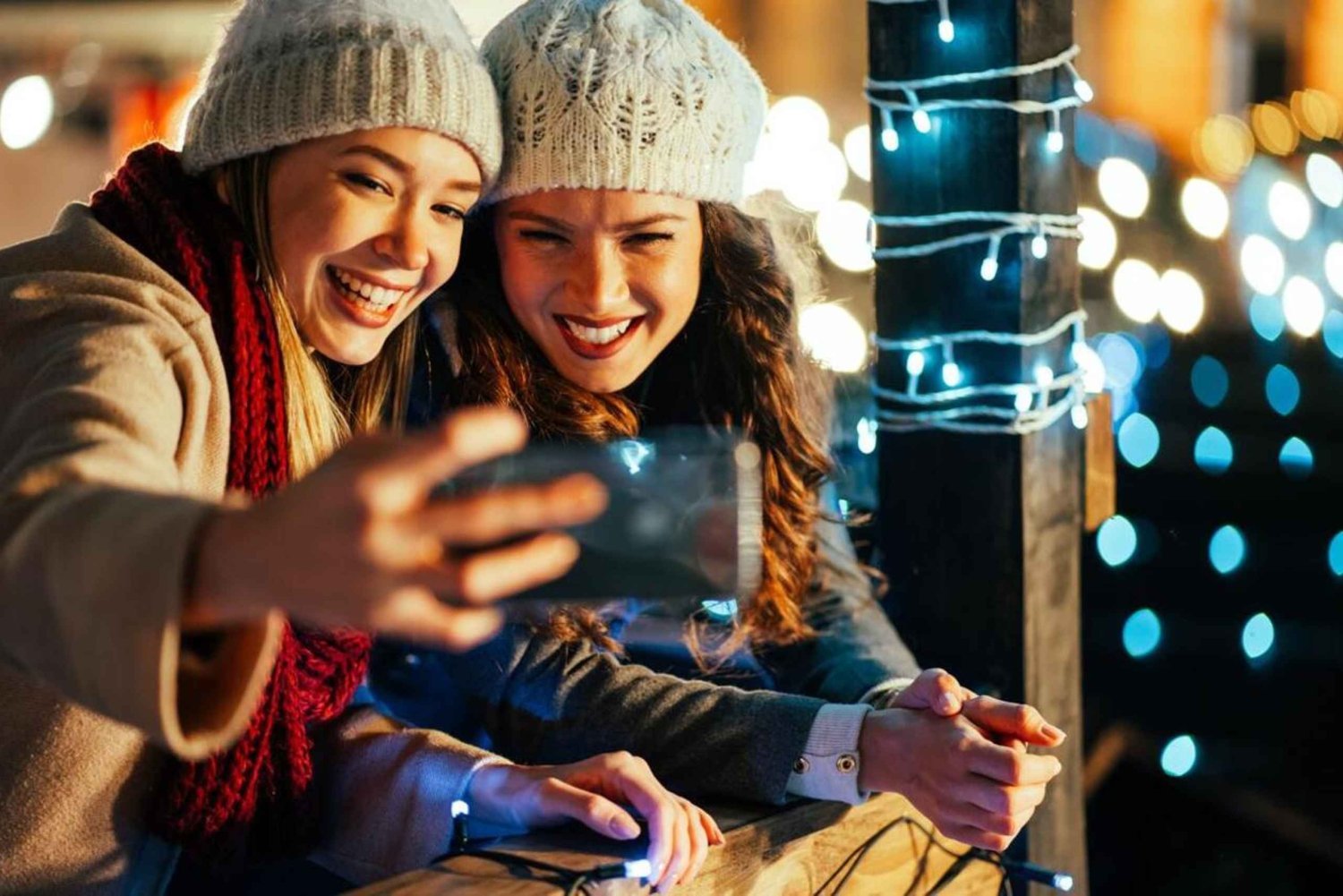 Privater Rundgang durch Edinburgh: Weihnachtslichter & Feststimmung