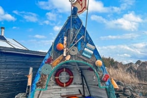 エディンバラ発、セント・アンドリュースの漁村ファイフプライベートツアー