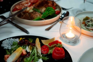 Sydney hamn: Middagskryssning med signatur i glasbåt