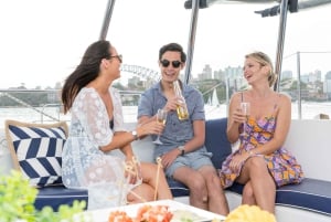 Sydney Harbour: Cruise med katamaran i solnedgangen