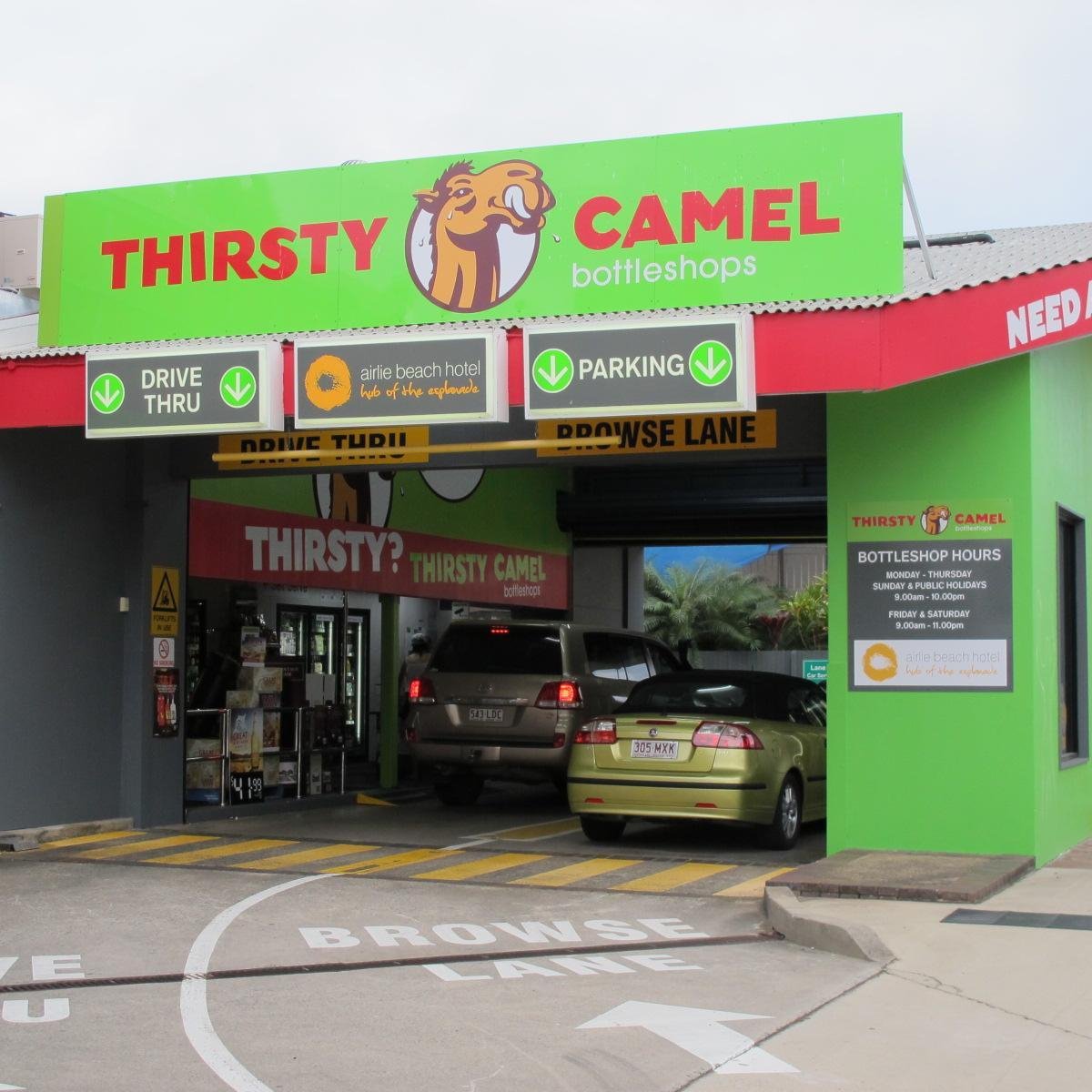 Thirsty Camel Bottle Shops