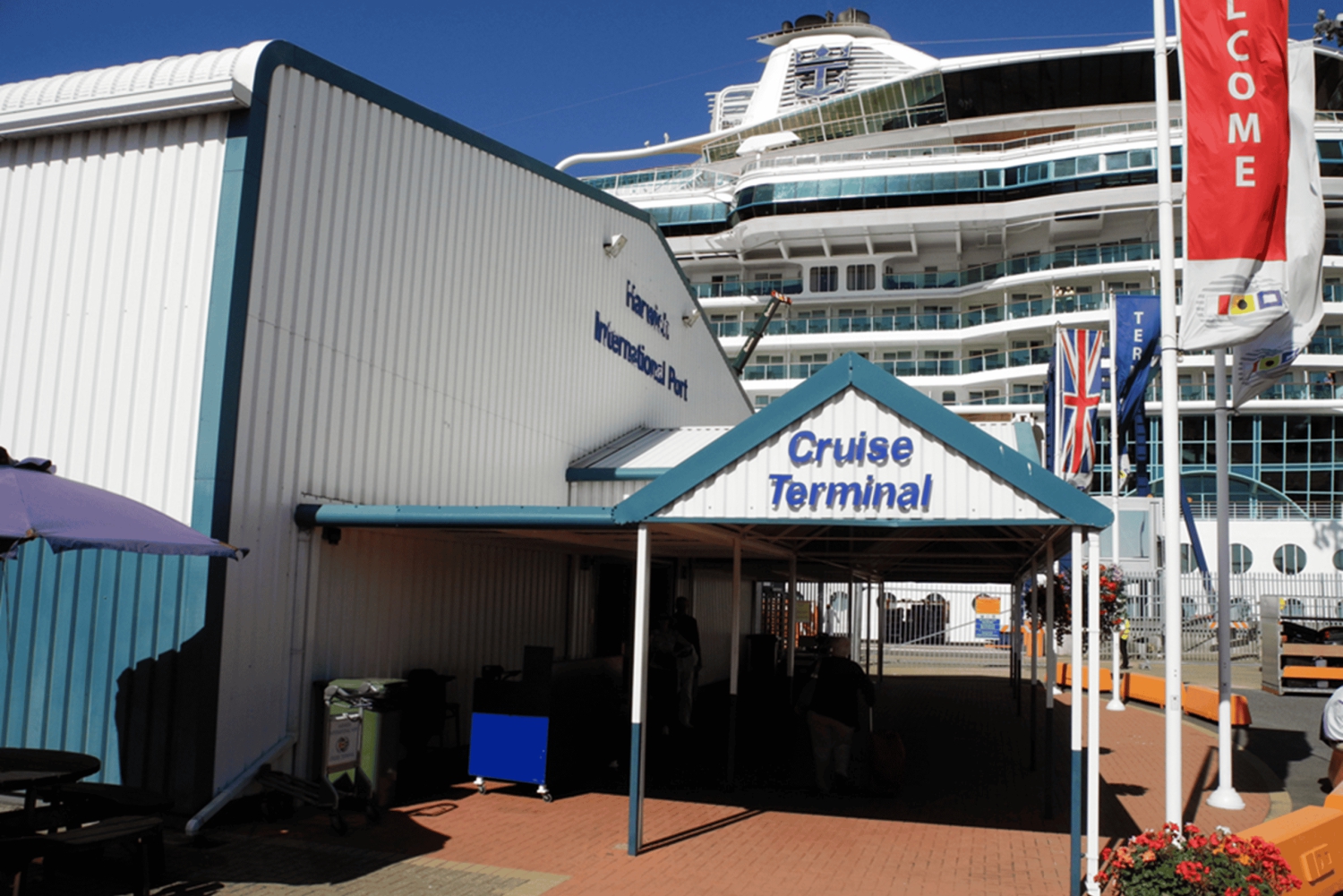 Van/naar Londen Gatwick Luchthaven naar Harwich Cruisehaven