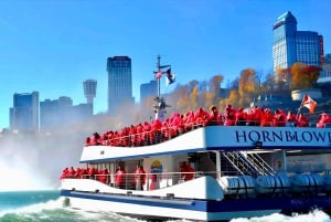 Toronto: Niagara Falls dagsomvisning + båt og inngang bak fallene