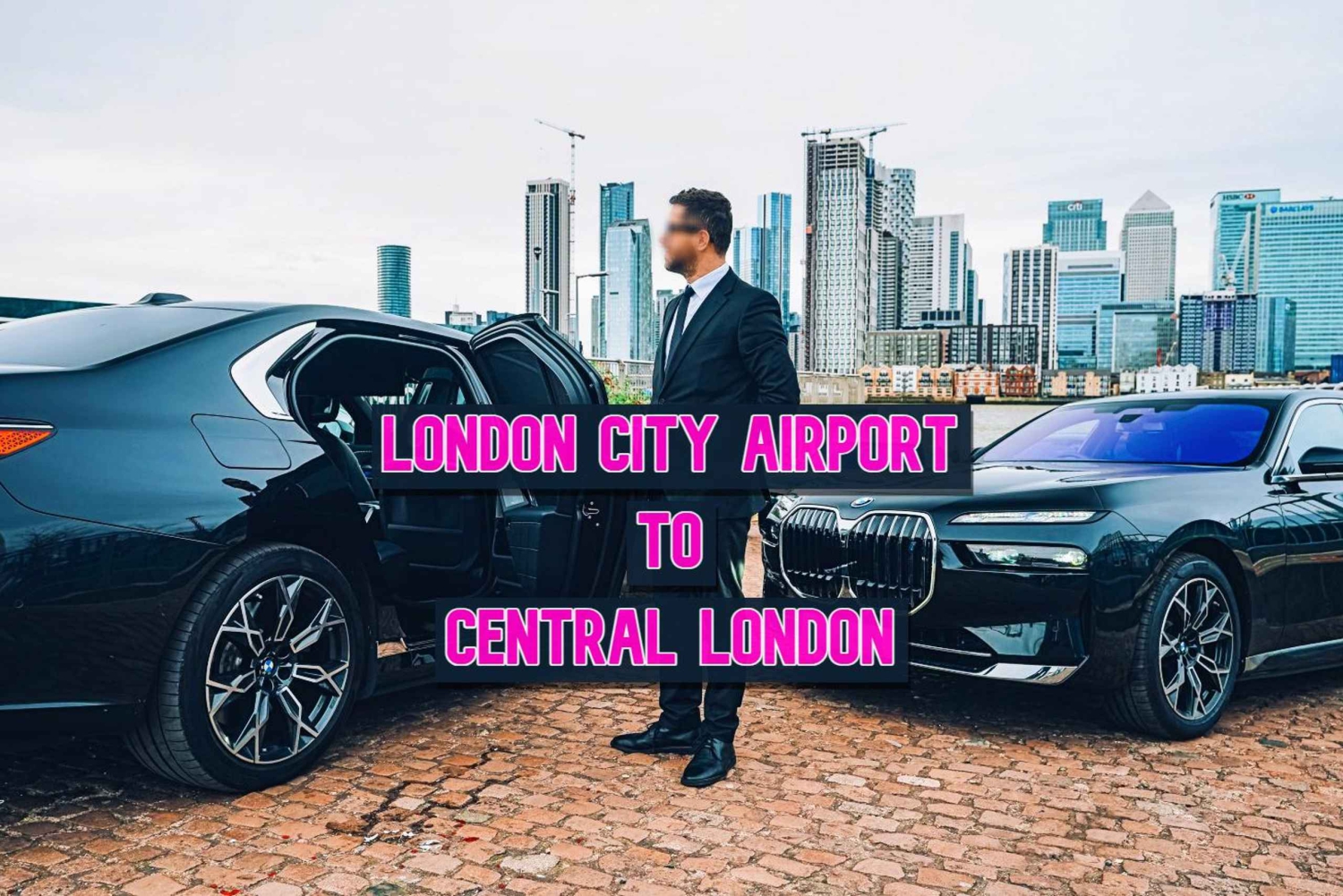 Flughafentransfer vom/zum Flughafen London City nach Central London