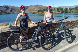 Location de vélos, navettes et retour en bateau sur le lac Dunstan