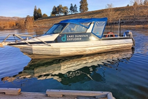 Location de vélos, navettes et retour en bateau sur le lac Dunstan