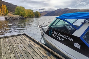 Location de vélos, navettes et retour en bateau sur le lac Dunstan