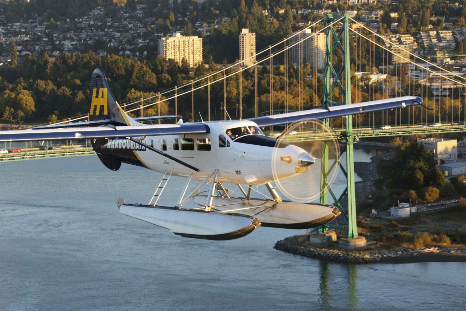 Vancouver: schilderachtige panoramische rondvlucht met een watervliegtuig