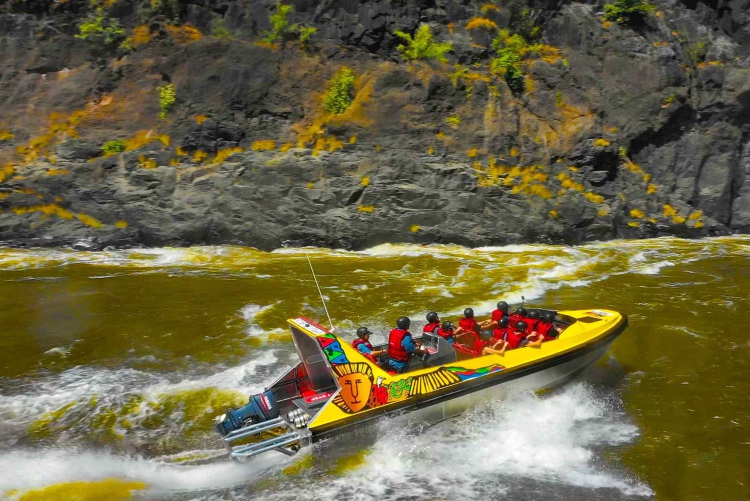 Victoria Falls: Jetboat-oplevelse på eventyr