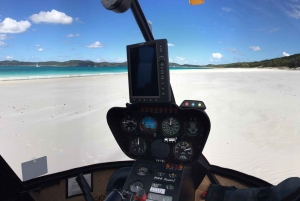 Whitsunday Helicopter Tour: Flight + Whitehaven Landing
