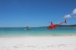Whitsunday Helicopter Tour: Flight + Whitehaven Landing