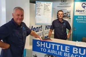 Whitsunday: transfer van Prosperpine Airport naar Airlie Beach