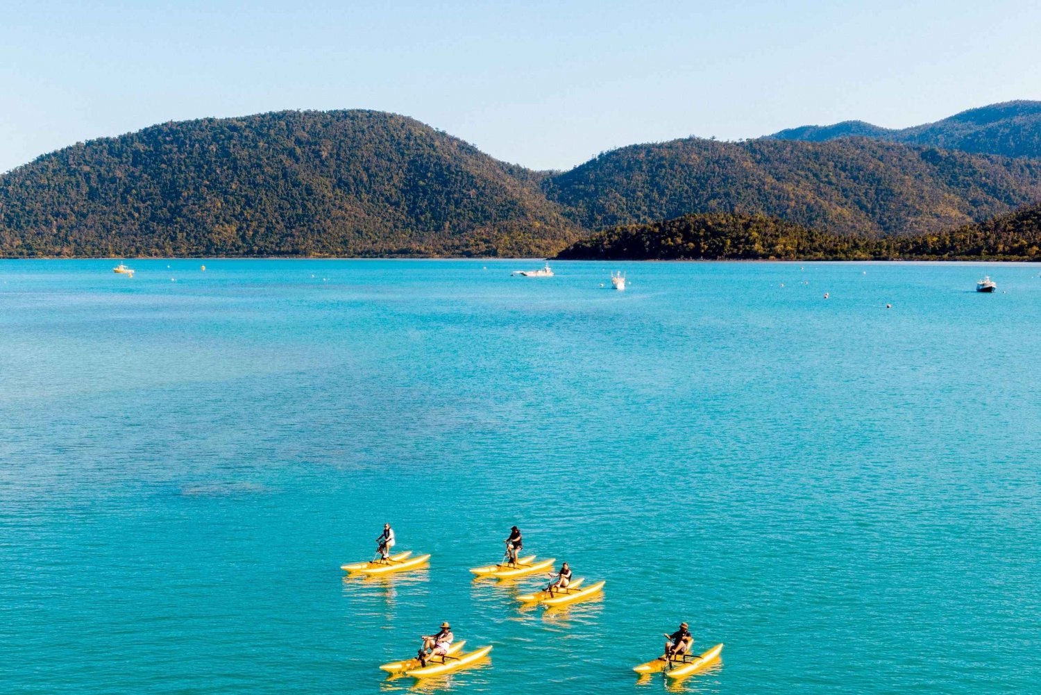 Whitsundays: Opastettu vesipyöräilyretki