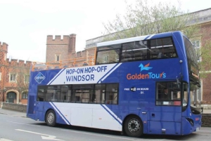 Windsor: Golden Tours Open Top Hop-on Hop-off Bus Tour