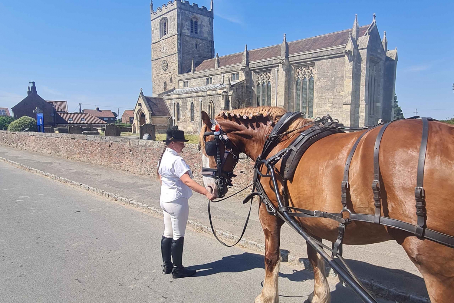 York: Private Horse Drawn Carriage Ride