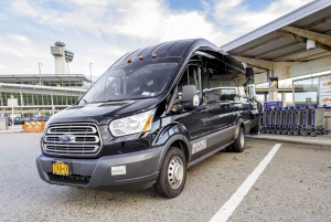 JFK, LGA, and EWR Shared Airport Transfer to Manhattan