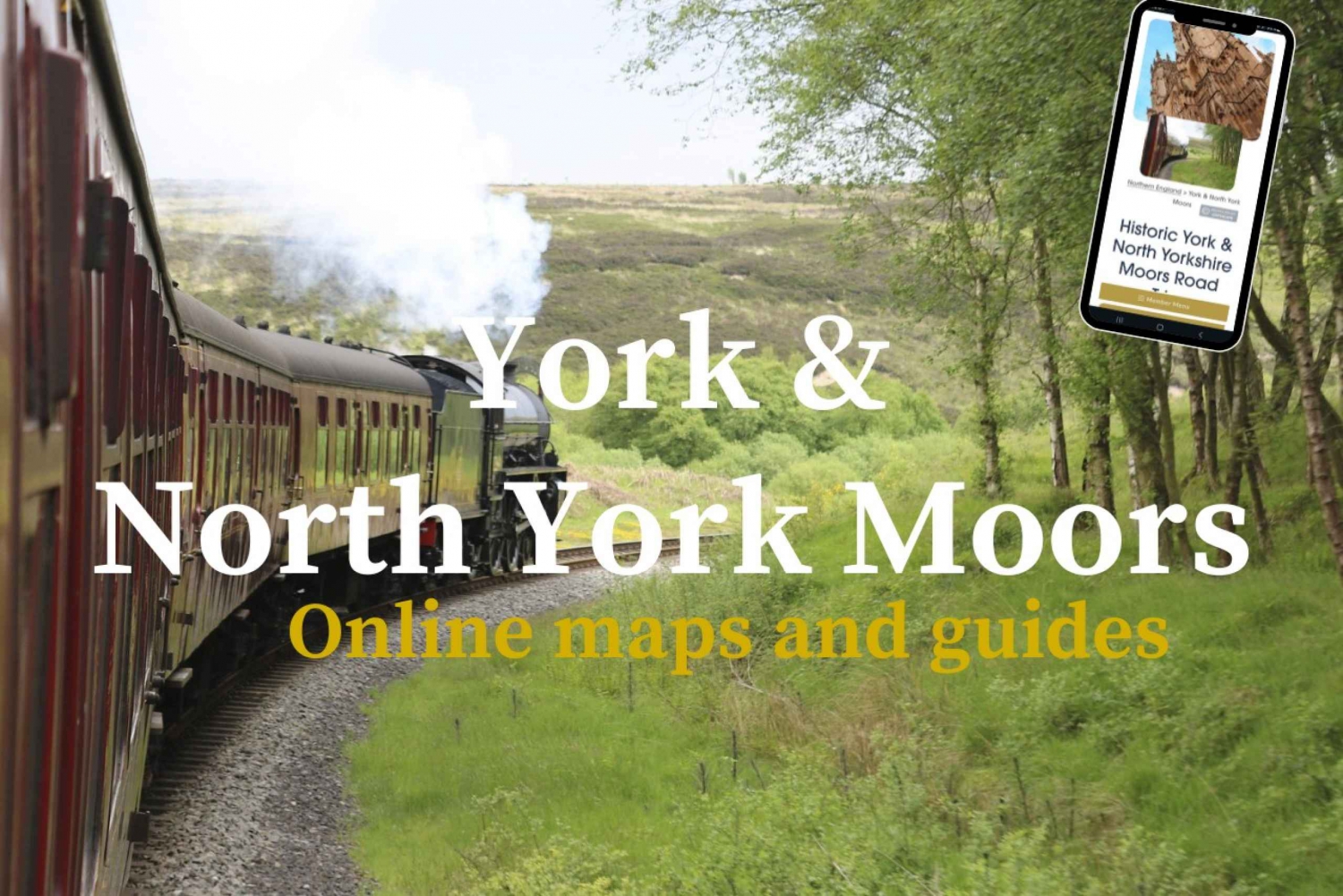 York & North Yorkshire Moors (Interactive Guidebook)