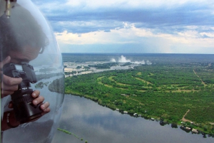 12-15 minutos de vuelo en helicóptero sobre las cataratas Victoria