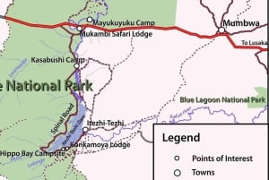 3-Day Zambia Safari Adventure to Kafue National Park