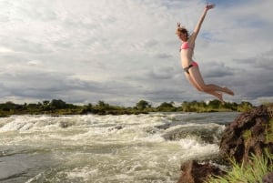 Devil's pool-oplevelse på kanten af Victoria Falls