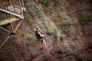 Przeżyj bungee, huśtawkę i zjeżdżalnię z mostu Victoria Falls