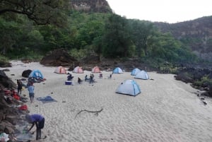 Fem dage/fire nætters raftingtur med camping på Zambezi