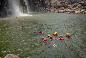From Livingstone: Rafting with a Swim Under Victoria Falls