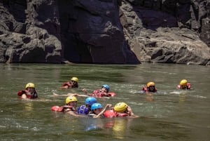 From Livingstone: Rafting with a Swim Under Victoria Falls