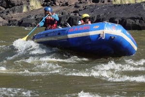 Au départ de Livingstone et des chutes Victoria : Rafting d'une demi-journée sur le Zambèze