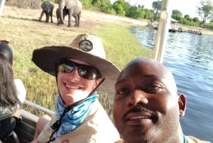 Vanuit Victoria Watervallen: Chobe dagexcursie met lunchbuffet