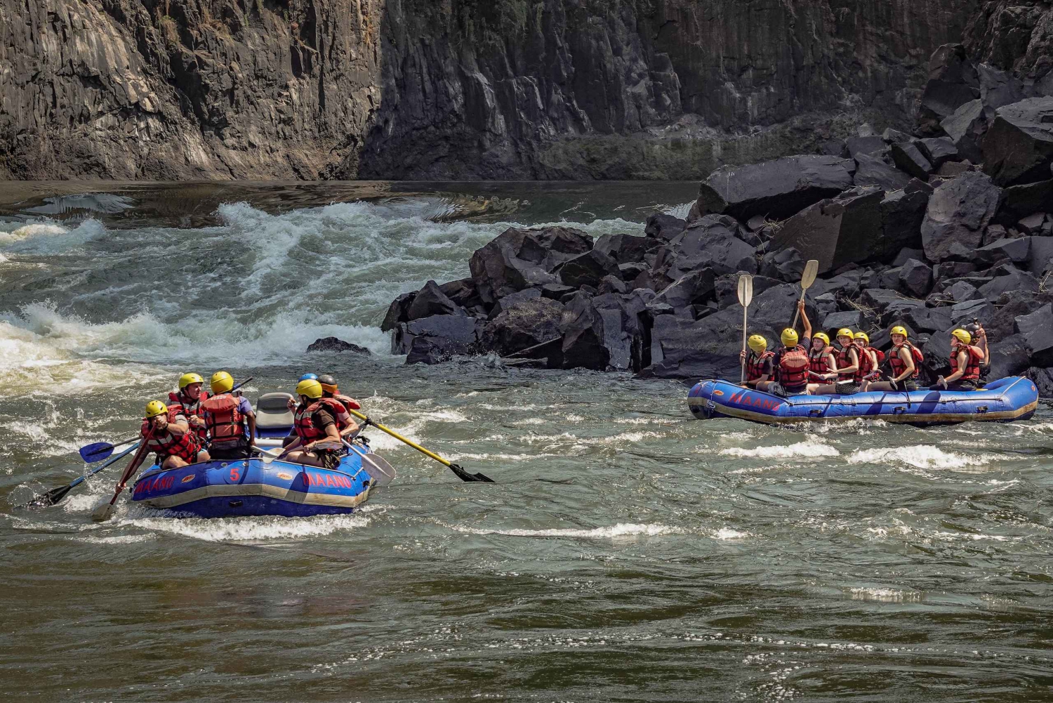 Excursão de 1 dia de rafting em águas brancas