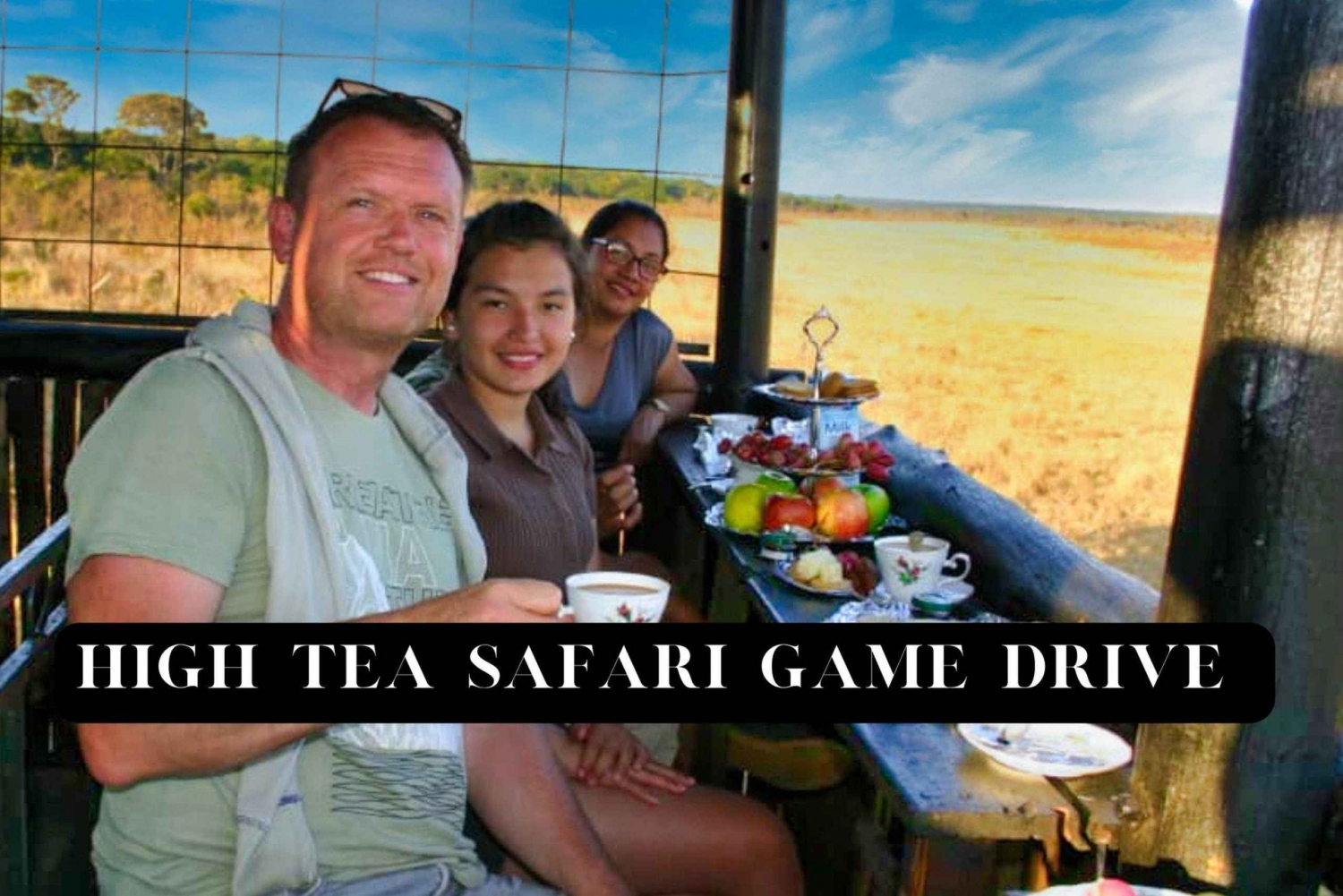 Game drive met high tea in Chamabondo Nationaal Park