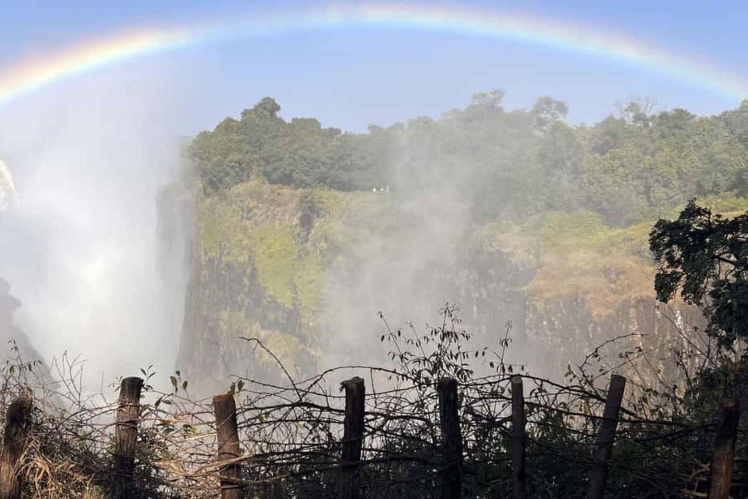 Visite guidée des chutes - côté zimbabwéen