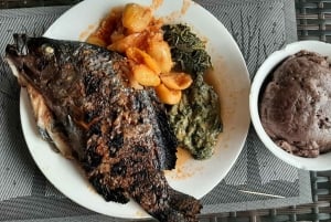 半日フードアドベンチャー（ルサカ）：料理サファリ