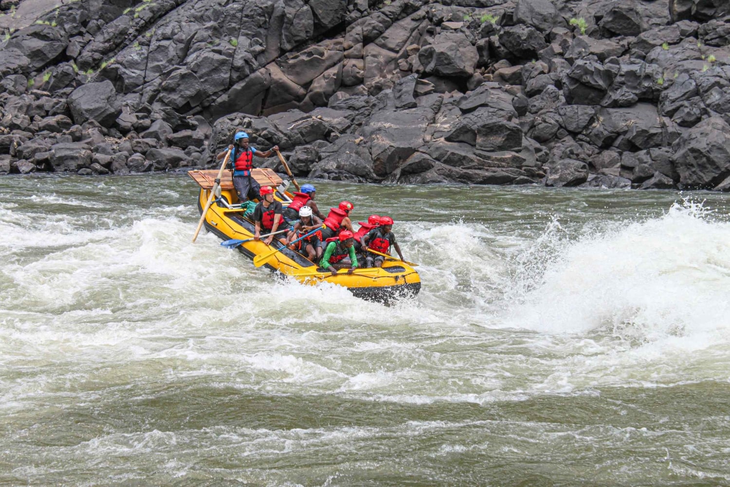 High-Water Zambezi Rafting from Victoria Falls & Livingstone